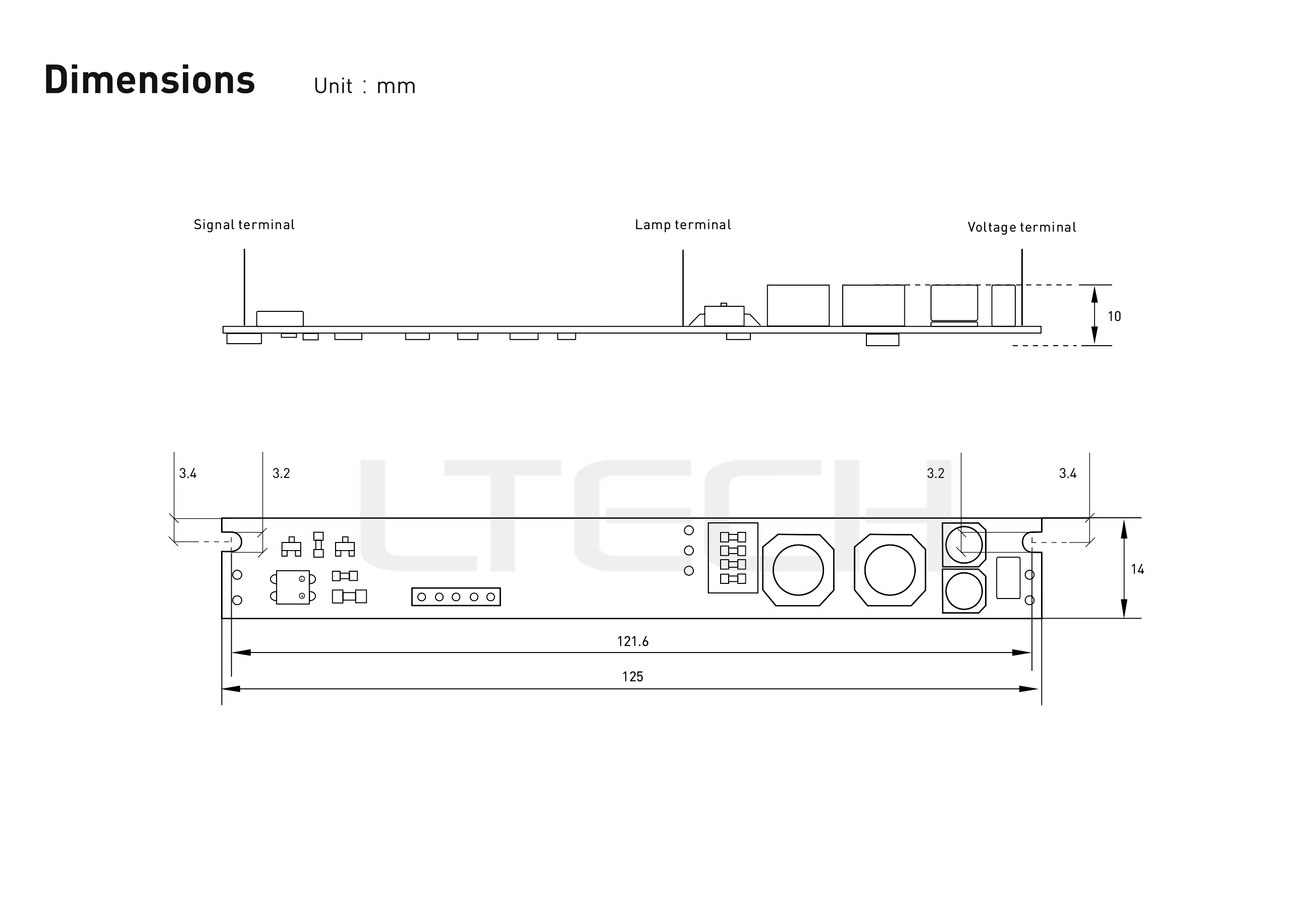 DALI -MAGNETIC Drivers LTECH Multi Function Driver
